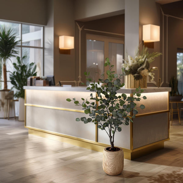 Kunstplant - Eukalyptus - Blue Gomboom - 140cm - 140
