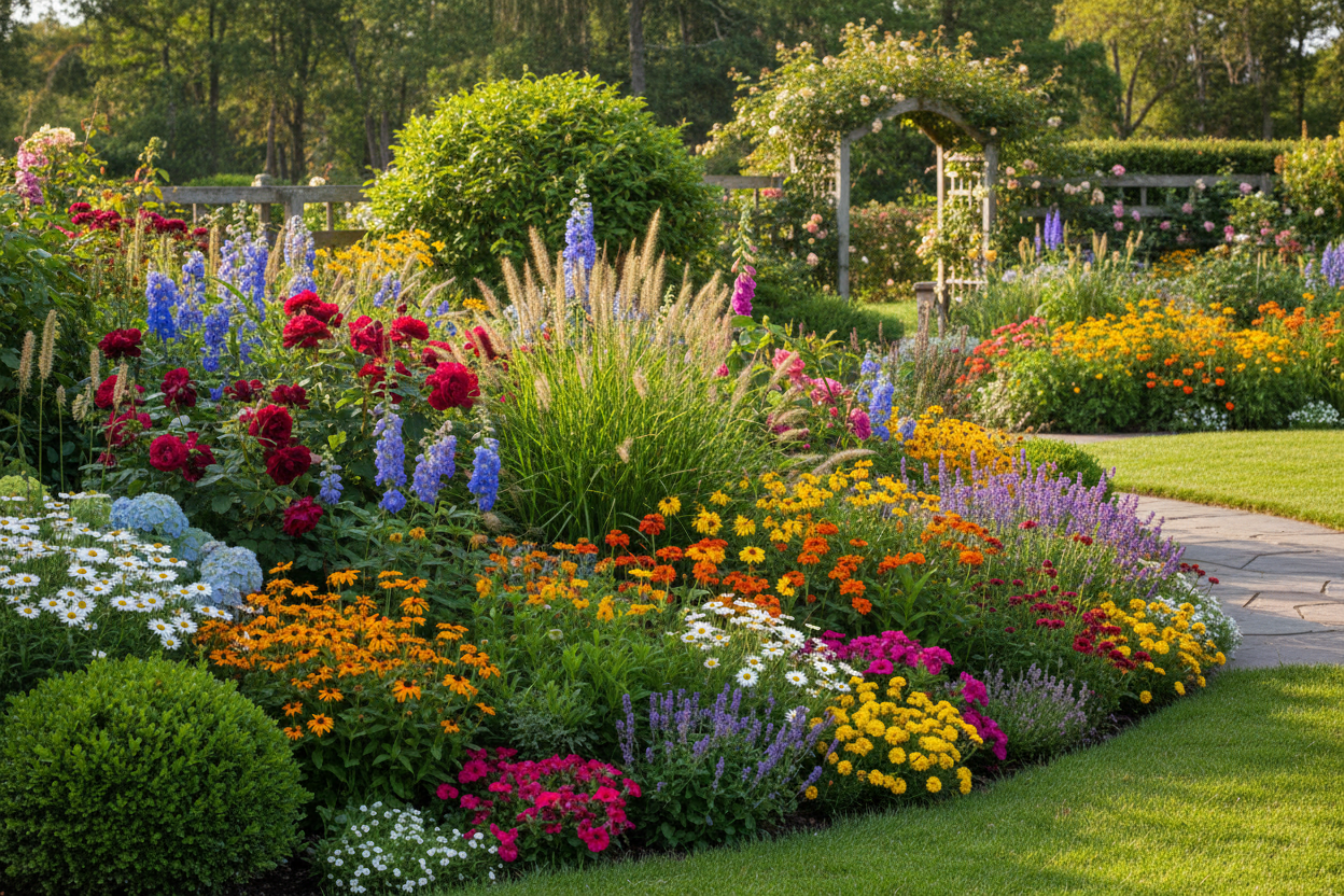 Plantes pour Massifs : Structurez et colorez votre jardin - La Green Touch