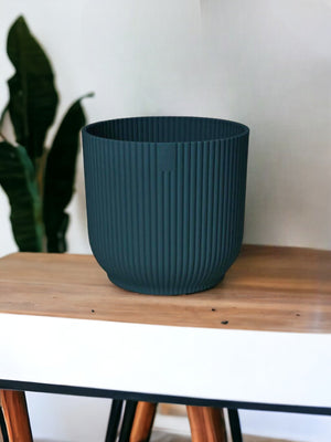 Elho Blauer Blumentopf – D25 x H23