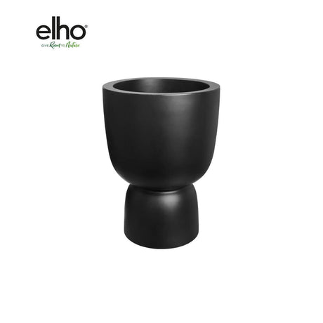 Livraison plante Cache - pot Elho Coupe Noir - D35 x H49