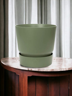 Elho Greenville Blumentopf Grün – D30 x H28