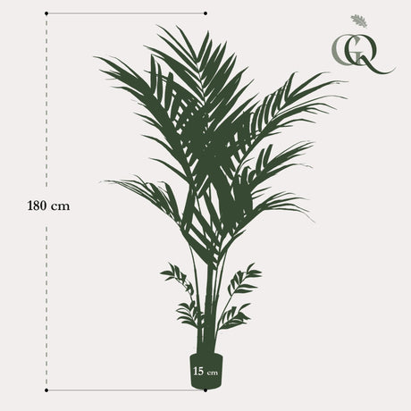 Livraison plante Palmier Kentia plante artificielle - h180cm, Ø15cm