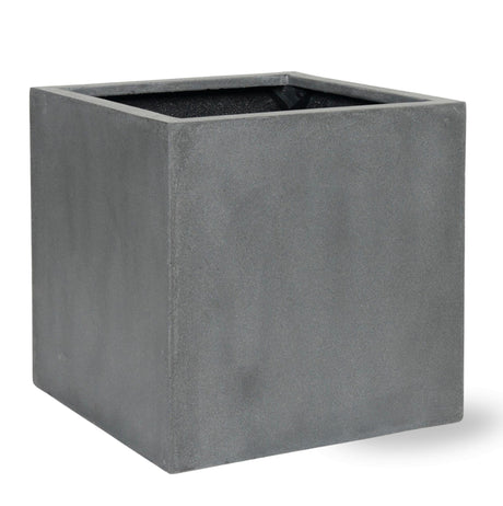 Livraison plante Pot Block gris 50cm