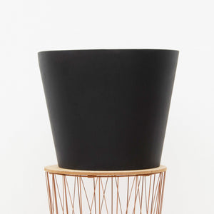 Topfeimer Schwarz 40 cm