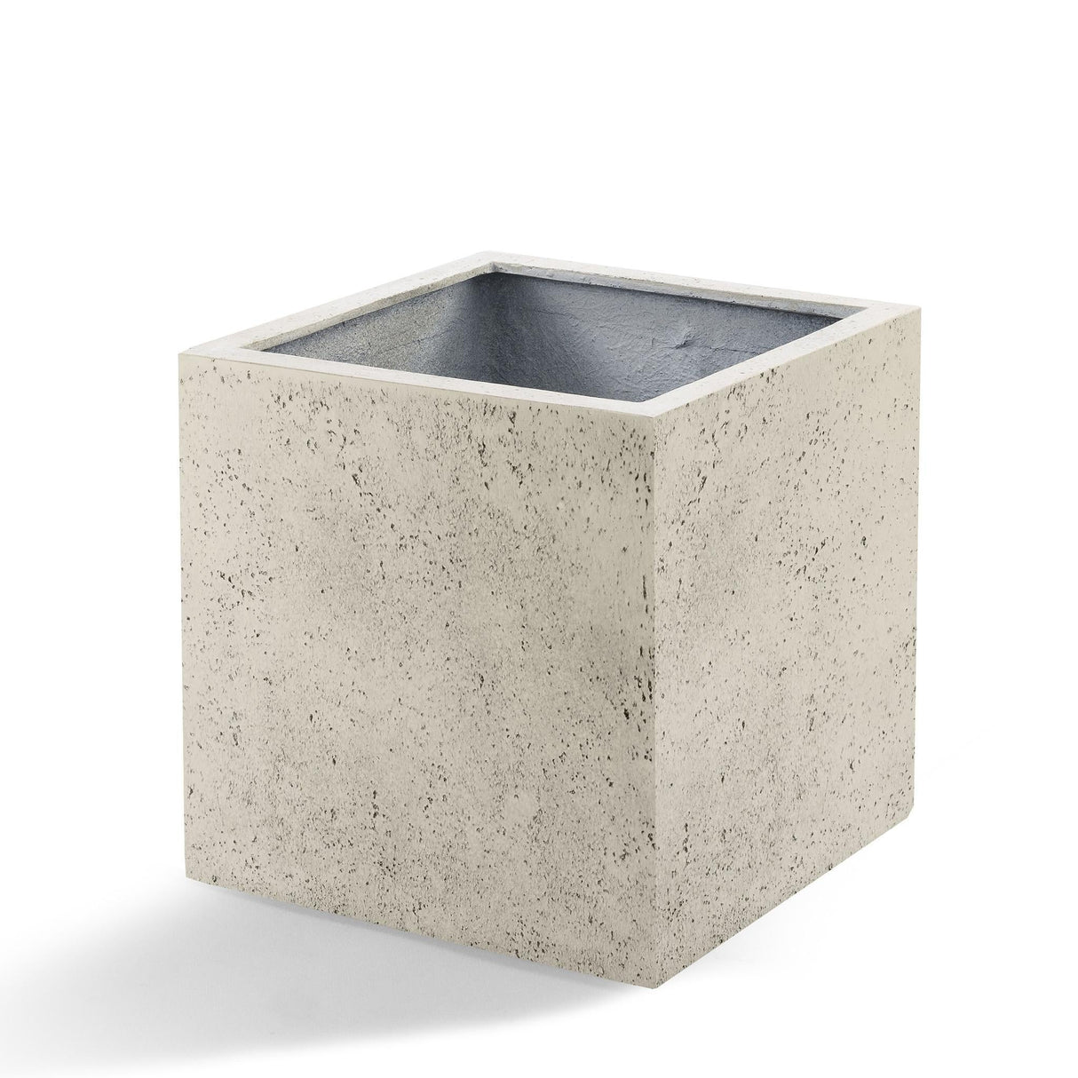 Livraison plante Pot Cube Antique Blanc 40 cm