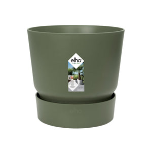 Elho Greenville Topf Rund grün 14 cm