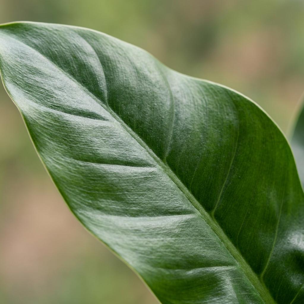 Green boutiQ - Zimmerpflanze - Philodendron - Philodendron Imperial Green - Grün - Pflegeleicht - 1 Pflanze - mit Korb - Topf 19cm - Höhe 65cm