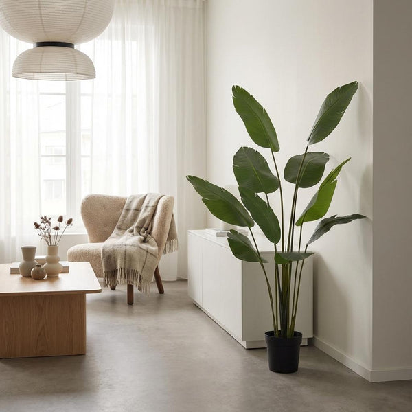 Strelitzia nicolai Kunstpflanze H180cm