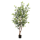 Kunstplant - Eukalyptus - Blue Gomboom - 140cm - 140